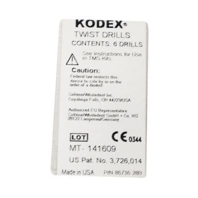 Coltene TMS Kodex Drill K91, Minikin Red, Long Shank, Depth-Limiting, 0.017" x 0.059" (0.425 x 1.5 mm), 6/Pk thumbnail 13