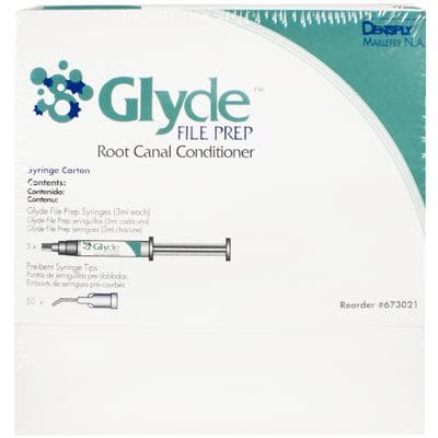 Glyde File Prep Root Canal Conditioner Syringe Kit, 5 x 3 mL Syringes with 50 Disposable Tips, 673021 thumbnail 19
