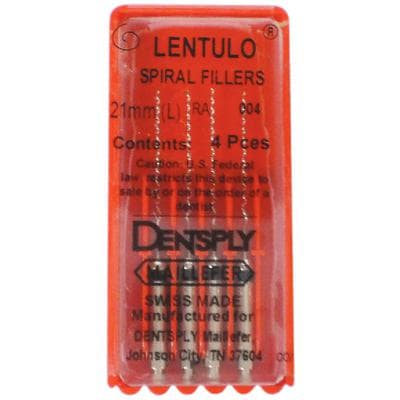 Lentulo Stainless Steel Spiral Fillers, RA, 21 mm, #4, Black, 4/Pk, 671563 thumbnail 19