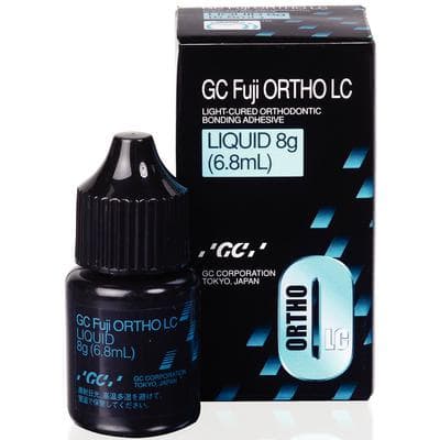 GC Fuji Ortho LC Light-Cured Resin Reinforced Glass Ionomer Orthodontic Cement Liquid Refill, 8 g (6.8 mL) Bottle, 439409/000030 thumbnail 17