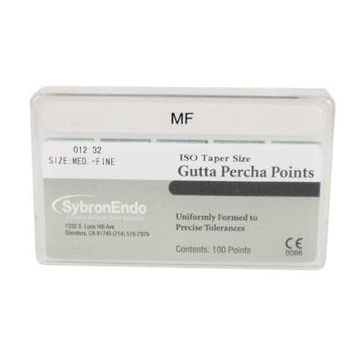 Kerr Tapered Gutta Percha Points, Medium-Fine, 100/Box, #13986 thumbnail 9