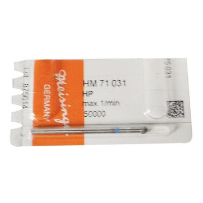 Meisinger HM 71-031 Lab Carbide Bur, Round, Plain Cut, Medium, 3.1 mm, HP, 1 Each thumbnail 6