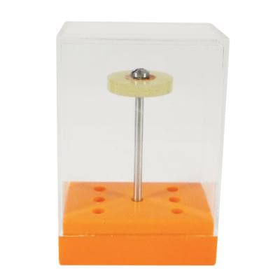 Meisinger 9752C-170-HP-R/O Ceramic Polisher Wheel, X-Fine, Yellow/Orange, 17.0 mm, Handpiece, 1 Each thumbnail 8