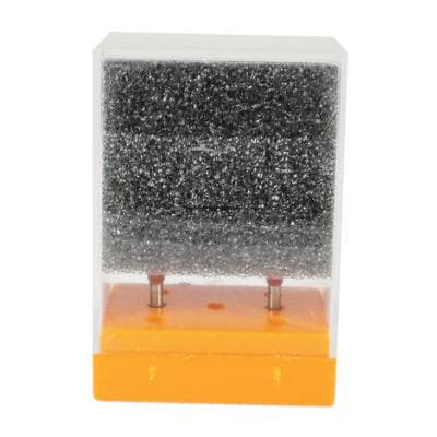 Meisinger 9746F-100 Red/Orange Knife Edge Diamond Polisher, RA, Fine, 10.0 mm, 2/Pack thumbnail 9
