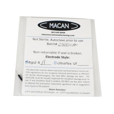 Macan R-F11 Rigid Non-Adjustable Incising Electrode Tip, 2/Pkg thumbnail 3