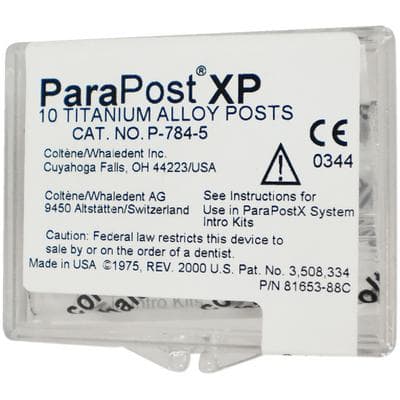 ParaPost XP Titanium Post Refill, Size 5, Red, 1.25mm (0.050"), 10/Pkg, P-784-5 thumbnail 12