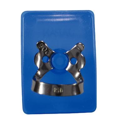Dentech Rubber Dam Clamp, Bicuspid, Winged, Size 206 - Rubber Dam Clamps, Bicuspid - Bicuspid, Winged, 206 - Image 1