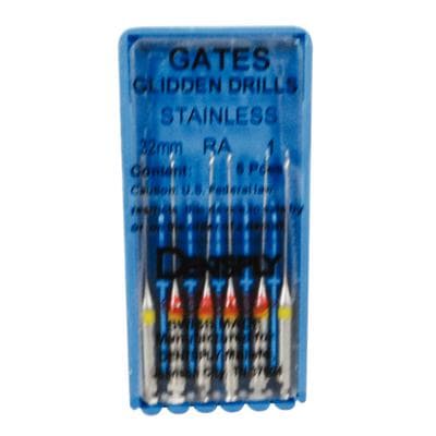 Dentsply Maillefer Gates Glidden Drills, Right Angle, Size #1, 32 mm, Stainless Steel, 6/Pkg, 671500 thumbnail 12