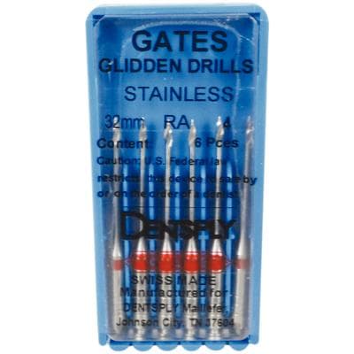 Dentsply Maillefer Gates Glidden Drills, Right Angle, Size #4, 32 mm, Stainless Steel, 6/Pkg, 671503 thumbnail 11