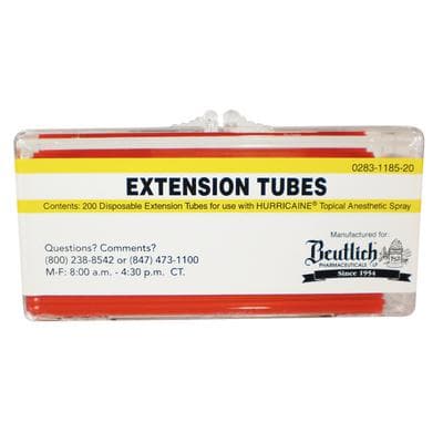 Hurricaine Topical Anesthetic Spray Disposable Extension Tubes, 200/Pk, 1185-20 thumbnail 11