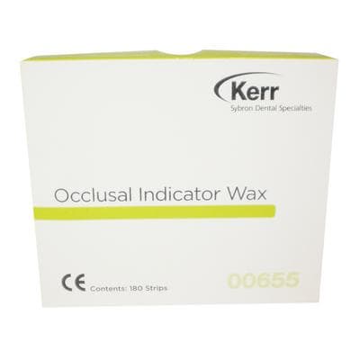 Kerr Occlusal Indicator Wax, 20 Gauge, 180 Strips with Pencil, #00655 thumbnail 9