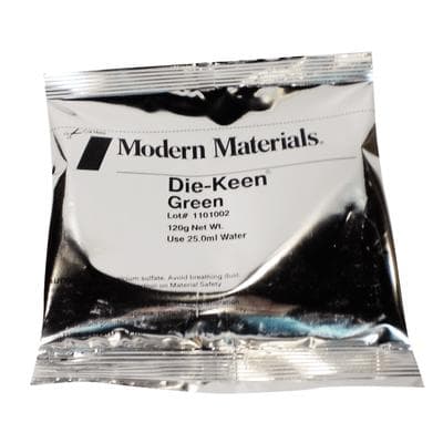 Die-Keen Green Type V Die Stone, 120 g Pre-Measured Packets, 24/Box, 50046507 thumbnail 10