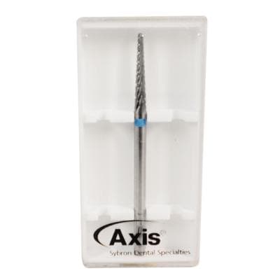 NTI Universal Cutter, Regular Cross Cut (E), Round End Taper, HP Shank, Blue Ring, 2.3 mm Diameter, 14 mm Head Length, UC261E-023 thumbnail 9