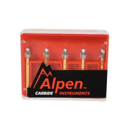 Alpen 12-Blade Trimming & Finishing Carbide Burs, FG, Egg, # 7408, 2.3 mm, 5/Pk, R707408 thumbnail 14
