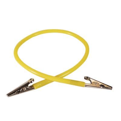 Super Bib Clip, Yellow, 14" Silicone Chain with Nickel-Plated Clips, Autoclavable, 1/Pkg, 605284 thumbnail 9