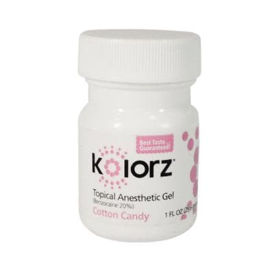 Kolorz Topical Anesthetic Gel, 20% Benzocaine, Cotton Candy, 1 oz Jar, 755103 thumbnail 13