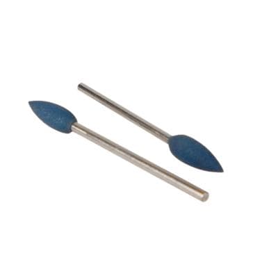 NTI Silicone Polisher, Blue, Medium Grit, Flame Shape, HP Shank, 4.5 mm, 10/Pk, P0440-045 thumbnail 9