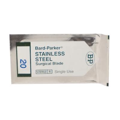 Bard-Parker Stainless Steel Surgical Blade #22, Sterile, Individually Packaged, 1/Box thumbnail 2