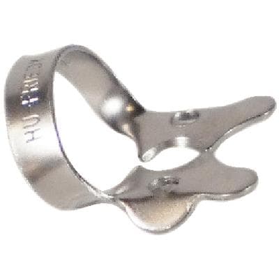 Hu-Friedy Satin Steel Rubber Dam Clamp, #2A, Winged, Larger Premolars, 1/Pk, RDCM2A thumbnail 12
