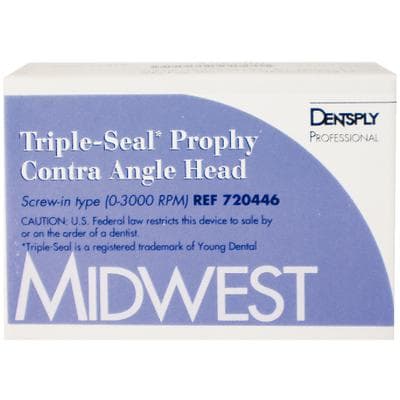 Midwest Triple-Seal Prophy Contra Angle Head, Screw-In Type, 1/Pkg, 720446 thumbnail 6
