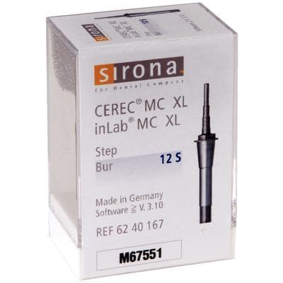 CEREC All-In-One Step Bur 12S, 12 mm, for inLab MC XL / MC X / MC XL, 6/Pkg, Ref 6208677 thumbnail 8