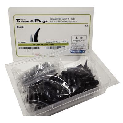 Centrix C-R Tubes and Plugs, Medium Viscosity, Black (Lightproof), 100/Pk, 240001 thumbnail 14