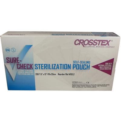 Crosstex Sure-Check Self-Seal Sterilization Pouches, 7.5" x 13", 200/Box, SCL2 thumbnail 21