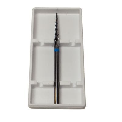NTI Universal Cutter, Regular Cross Cut (E), Round End Taper, HP, 2.3 mm Head Diameter, 17 mm Head Length, Blue Ring, UC257E-023 thumbnail 9