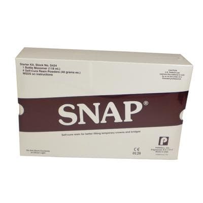 Parkell SNAP Self-Cure Temporary Crown & Bridge Resin Intro Kit, 4 Powders & 1 Liquid, S424 thumbnail 20