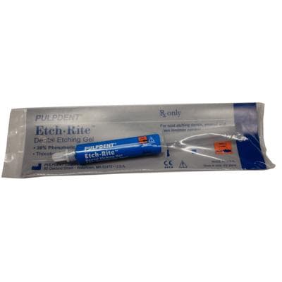 Pulpdent Etch-Rite 38% Phosphoric Acid Dental Etching Gel, 6 mL Syringe Refill, 1/Pk, ET-6 thumbnail 20