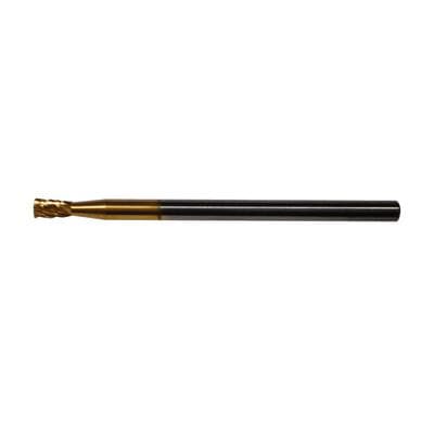 Patterson® Gold Titanium Nitride Lab Bur, Inverted Cone, #71G, HP Standard Shank, 2.388 mm Diameter, 3.175 mm Head Length, 1/Pkg thumbnail 2