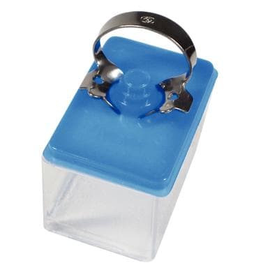 Dentech Rubber Dam Clamp, Winged, Bicuspid-Molar, Size 8A, 1/Pkg - Rubber Dam Clamps, Bicuspid - Molar, Winged, 8A - Image 1
