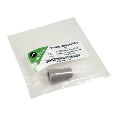 Hager Worldwide Bull Frog Saliva Ejector Tip, Gray Silicone, Autoclavable, 1/Pk, B10114 thumbnail 12
