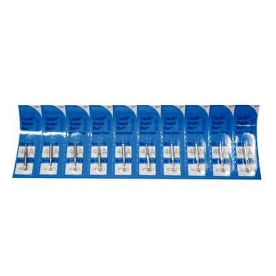 Caulk Super Carbide Bur, RA, Round, #4, Friction Grip Short Shank, 10/Pk, 665711 thumbnail 8
