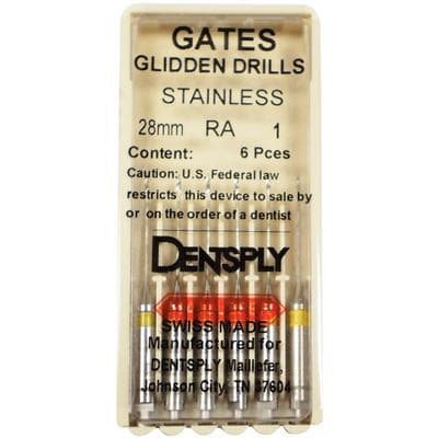 Dentsply Maillefer Gates Glidden Drills, RA, Size 1, 28 mm Short, 6/Pk, 671530 thumbnail 11