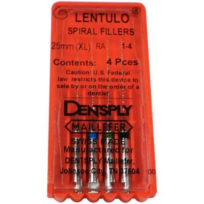 Dentsply Sirona Lentulo Spiral Fillers, Right Angle, 25mm, Sizes 1-4 Assorted, 4/Pkg, 671574 thumbnail 10