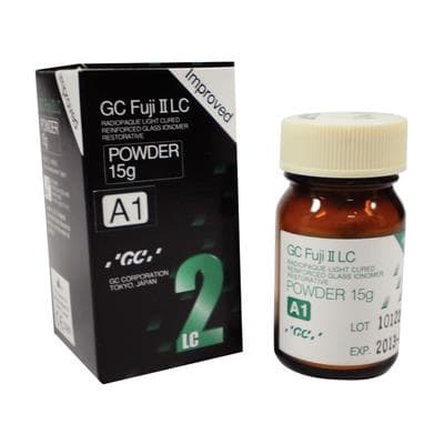 GC Fuji II LC Improved Glass Ionomer Restorative Powder Refill, Shade A1 (Pedo), 15 g, #000195 thumbnail 18