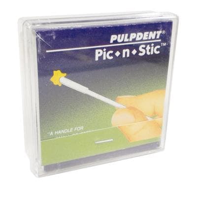 Pic-n-Stic Plastic Applicators, 2-1/2" Long, 2 mm Diameter, Adhesive Tip, White, 60/Box, PIC thumbnail 24