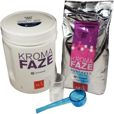 Kerr KromaFaze Color-Changing Dust-Free Alginate Impression Material, Fast Set, Mint, 1 lb Canister, 27452DX thumbnail 10