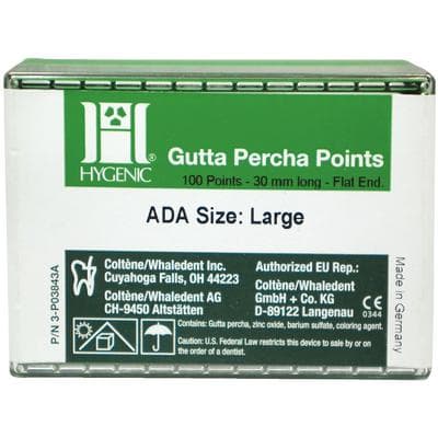 Hygenic Conventional Gutta Percha Points, Large, Pink, .02 Taper, 28mm, 100/Pkg, H01305 thumbnail 9