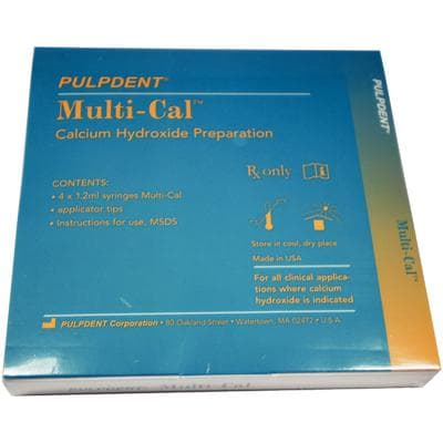 Pulpdent Multi-Cal Calcium Hydroxide Paste Kit, 1.2 mL Syringes, 4/Pk, MULTI thumbnail 24