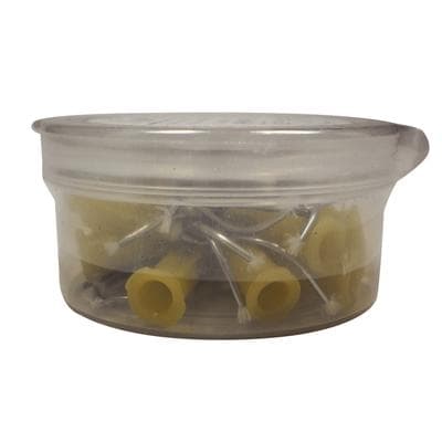 Stat-Flo Hemostatic Infusor Pre-Bent Tips, 19 Ga, Yellow, 20/Pk, 312102 thumbnail 19