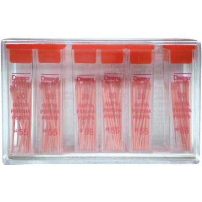 Dentsply Maillefer Gutta Percha Points, Size #55 Red, .02 Taper, 30mm, 120 Points (6 Vials of 20), Ref 670976 thumbnail 4