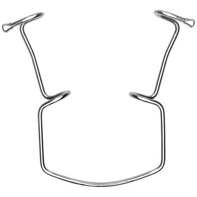 Hu-Friedy Orringer #3 Cheek Retractor, Large, Metal, Silver, CRO3 thumbnail 7
