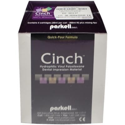 Cinch Quick Impression Material, Light Body, Fast Set, 50 ml Cartridges, 4/Pk, S461S thumbnail 16