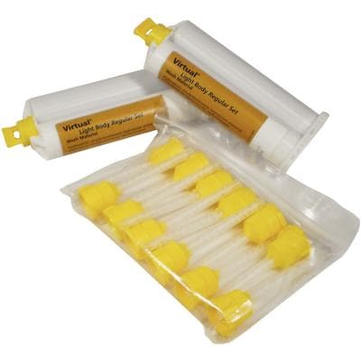 Ivoclar Virtual® Impression Material - Regular Set - Light Body, 50 ml Cartridge Refill, 2/Pk, 768521 thumbnail 10