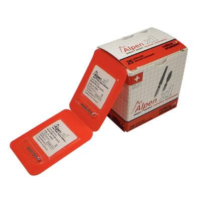 Alpen x1 Single-Use Diamond Bur, FG, #801-023C, Round, Coarse, Green, 25/Pk, X801C023 thumbnail 12