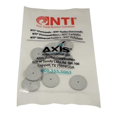 NTI Silicone Polishers, Unmounted, Large Disc, #220, 22 mm, White, 10/Pk, P0301-220 thumbnail 11