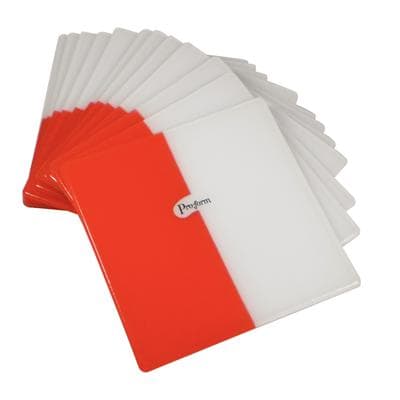 Pro-Form Dual-Color Mouthguard Laminate, Red/White, 5" x 5", 0.160" (4mm), 12/Pkg, 9598130 thumbnail 11
