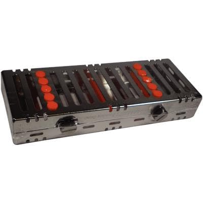 IMS® Signature Series® Exam Cassettes – 5 Instrument Capacity, 3" x 8" x 1.25", Orange, IM6053 thumbnail 16